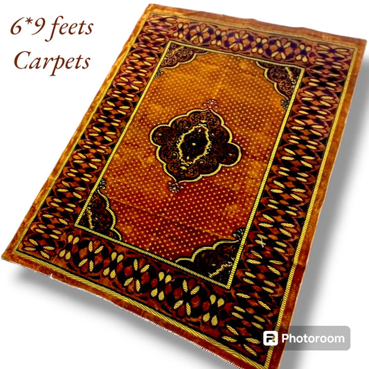 CENTER PIECES THIN CARPETS FOR MULTIPURPOSE USE IN ATTRACTIVE COLORS AND DESIGNS